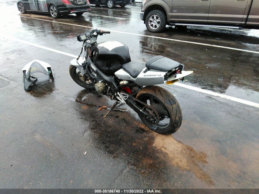 2002 HONDA CBR600 F4 JH2PC350X2M308182