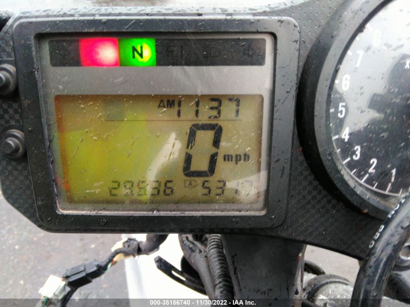 2002 HONDA CBR600 F4 JH2PC350X2M308182