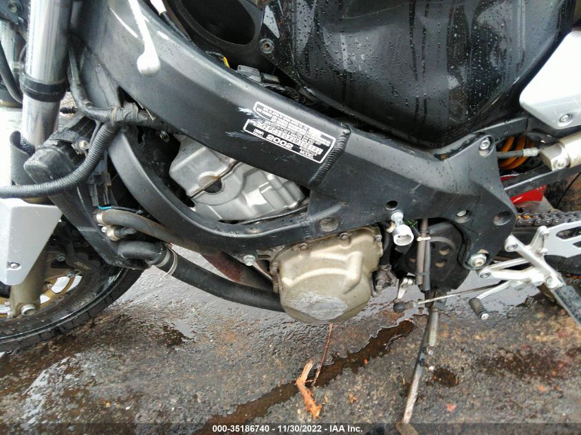 2002 HONDA CBR600 F4 JH2PC350X2M308182