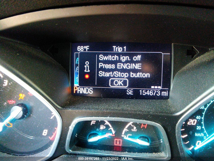 2014 FORD ESCAPE VIN: 1FMCU0J99EUD09458