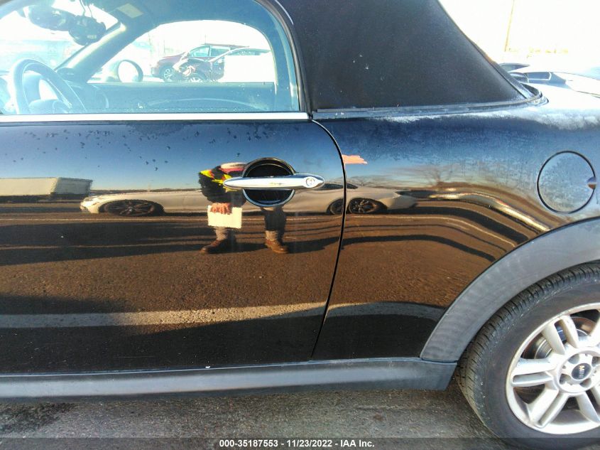 2013 MINI COOPER ROADSTER WMWSY1C51DT311887