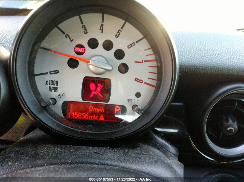 2013 MINI COOPER ROADSTER WMWSY1C51DT311887
