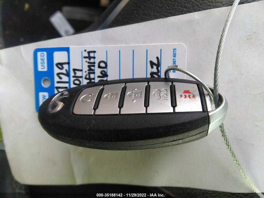 VIN JN1EV7EKXHM361804 2017 INFINITI Q60 3.0T PREMIUM