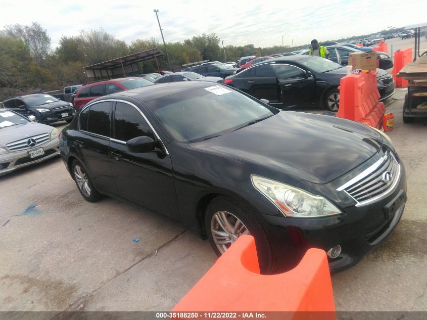 2013 INFINITI G37 JOURNEY - JN1CV6AP9DM306029