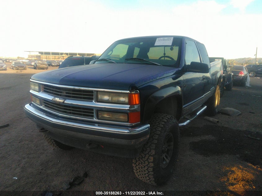 1996 CHEVROLET GMT-400 VIN: 2GCEK19R8T1222124