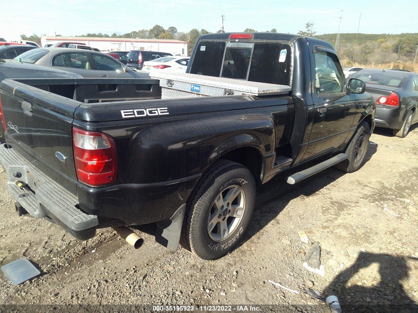 2004 FORD RANGER VIN: 1FTYR11U04PA54329