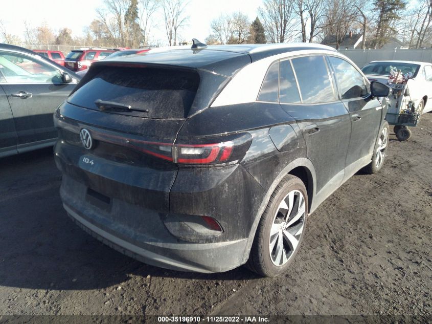 2022 VOLKSWAGEN ID.4 PRO S WVGUNPE27NP044397