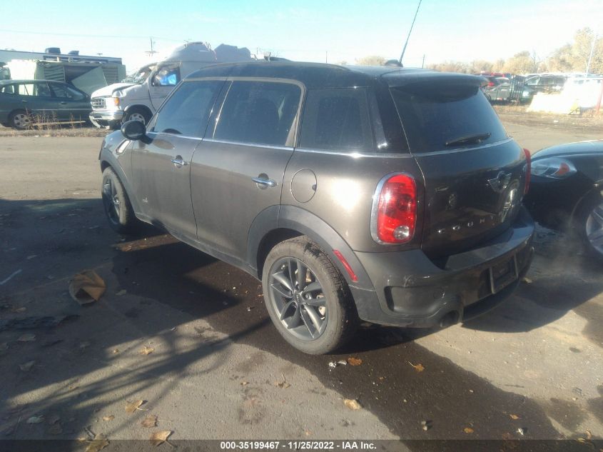 2013 MINI COOPER COUNTRYMAN S ALL4 WMWZC5C58DWP34677