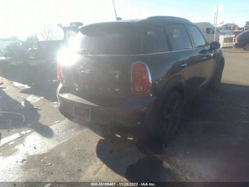 2013 MINI COOPER COUNTRYMAN S ALL4 WMWZC5C58DWP34677