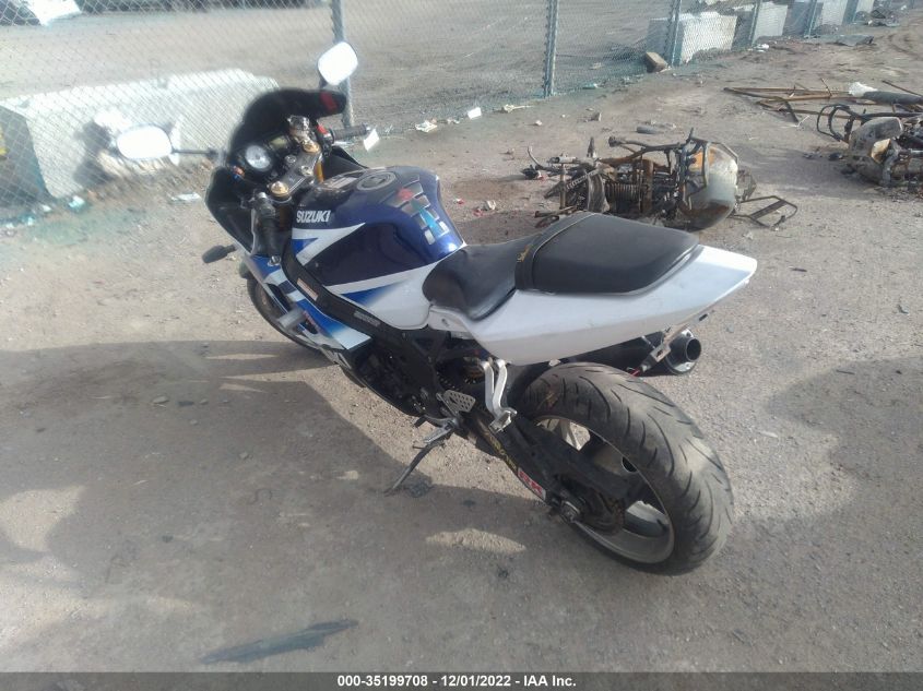 2004 SUZUKI GSX-R1000 JS1GT75A742106563