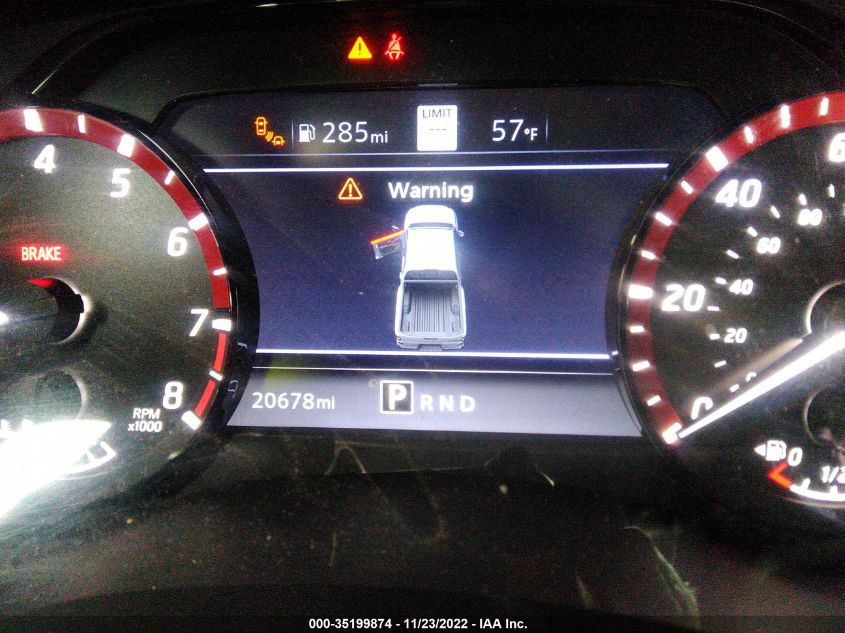 2022 NISSAN FRONTIER PRO-X - 1N6ED1EJ1NN664901