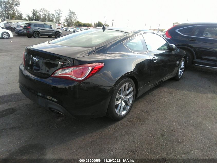 2013 HYUNDAI GENESIS COUPE 2.0T KMHHT6KD4DU082502
