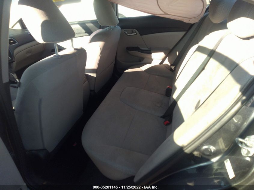 2013 HONDA CIVIC SDN LX 19XFB2F50DE211912