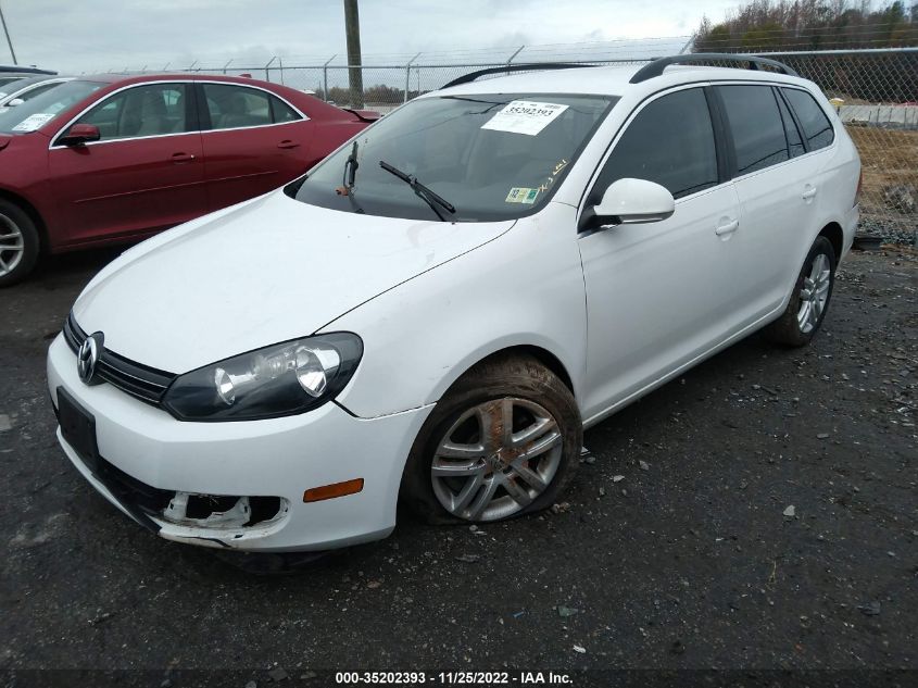 2014 VOLKSWAGEN JETTA SPORTWAGEN TDI 3VWML7AJ8EM624106