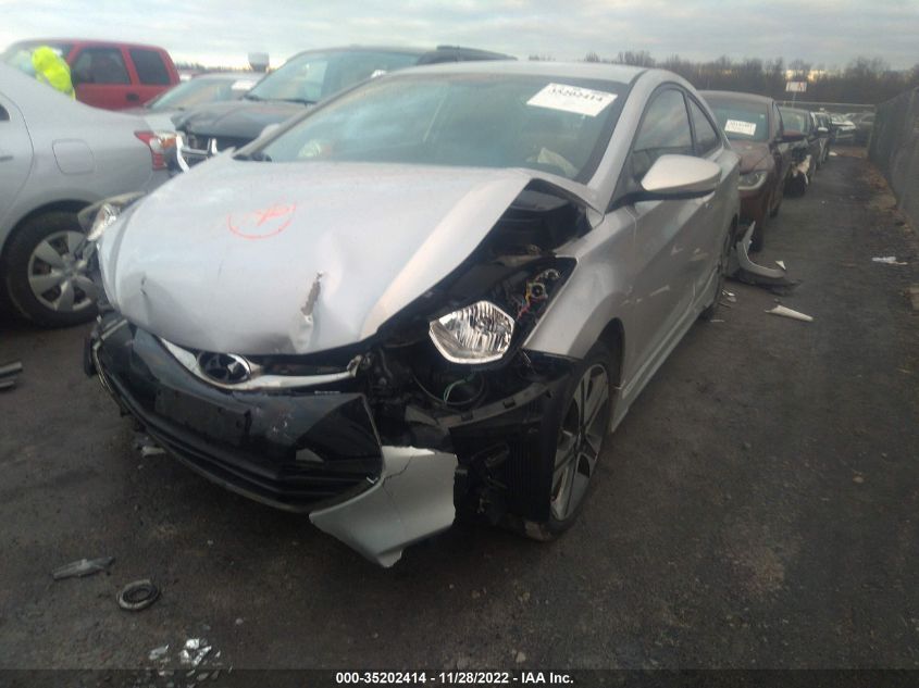 2014 HYUNDAI ELANTRA COUPE KMHDH6AH4EU026890