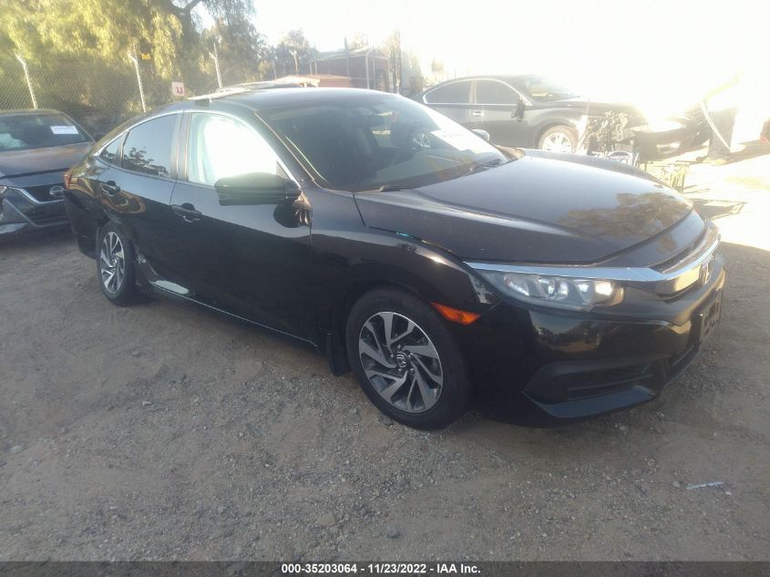 2017 HONDA CIVIC SEDAN EX - 2HGFC2F76HH500612