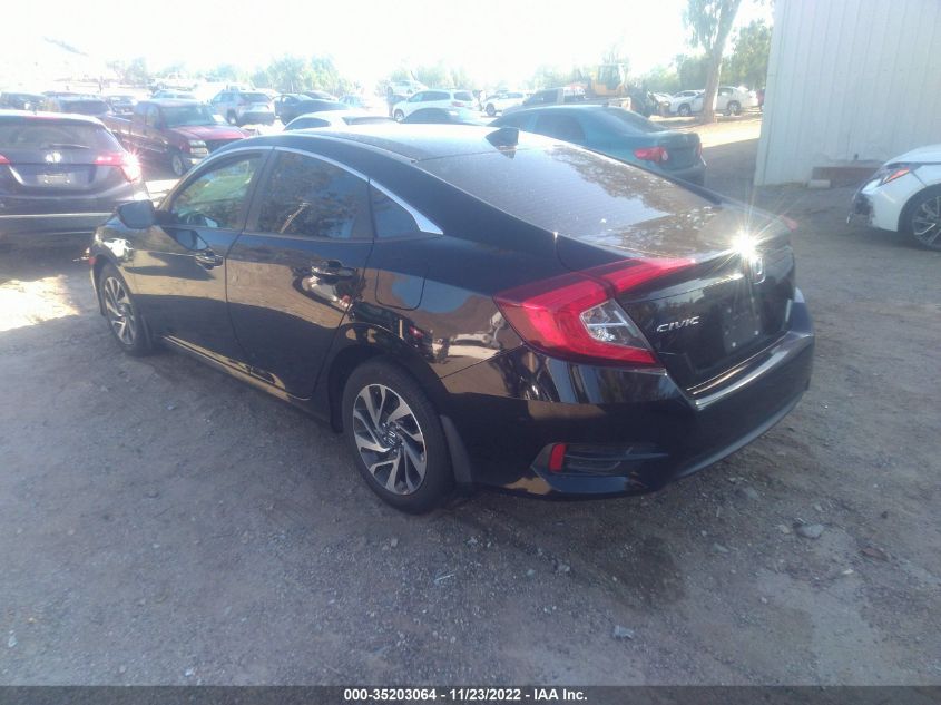 2017 HONDA CIVIC SEDAN EX - 2HGFC2F76HH500612