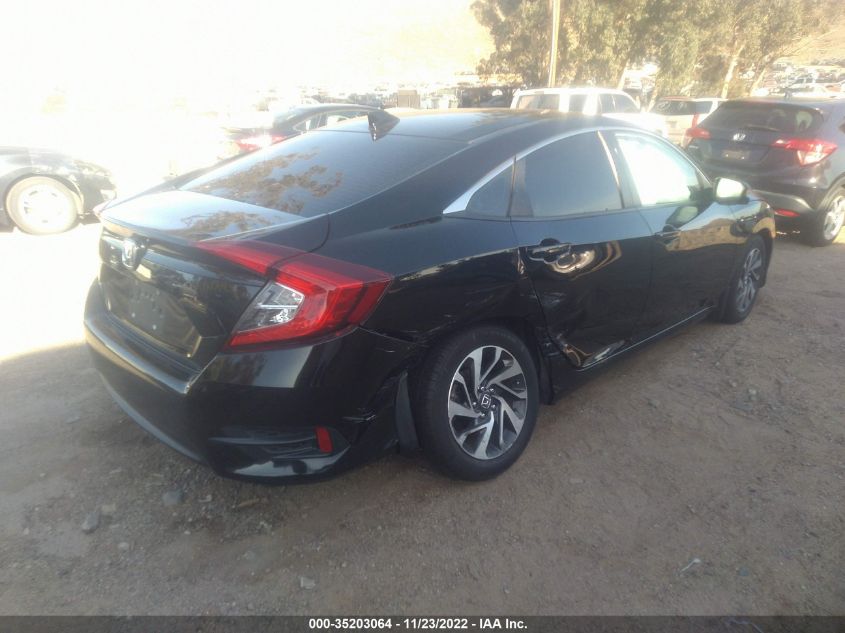 2017 HONDA CIVIC SEDAN EX - 2HGFC2F76HH500612