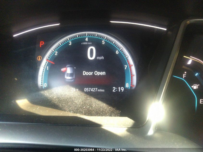 2017 HONDA CIVIC SEDAN EX - 2HGFC2F76HH500612