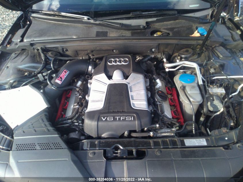 2013 AUDI S4 PREMIUM PLUS WAUBGAFL6DA080865