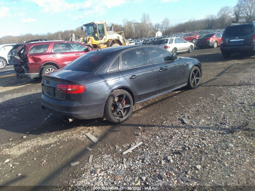 2013 AUDI S4 PREMIUM PLUS WAUBGAFL6DA080865