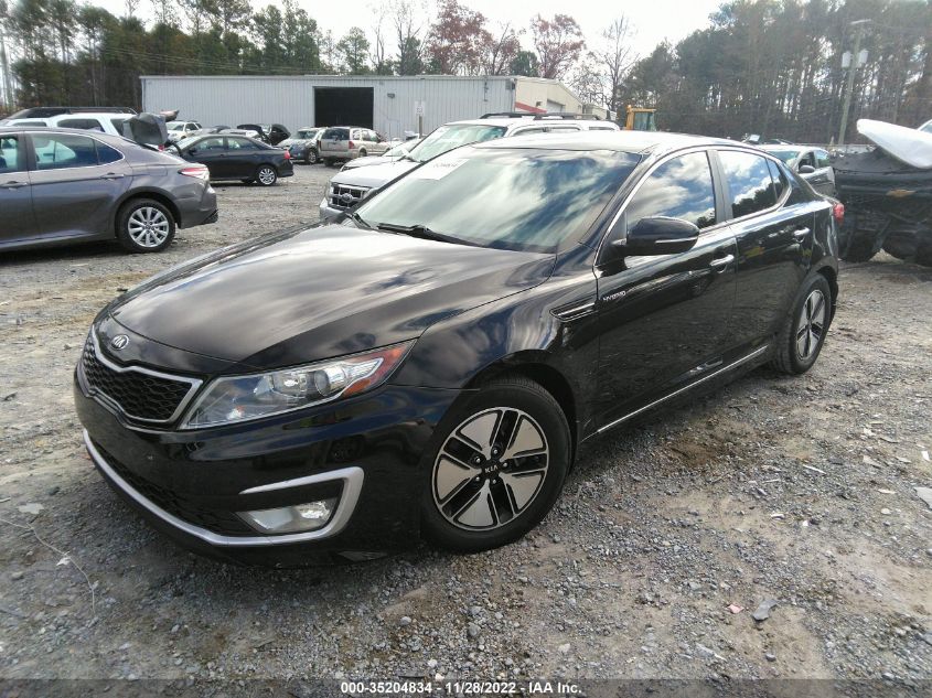 2013 KIA OPTIMA HYBRID LX KNAGM4AD7D5043509