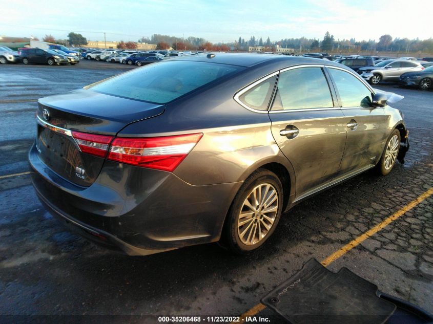 2014 TOYOTA AVALON HYBRID LIMITED/XLE TOURING 4T1BD1EB4EU019630