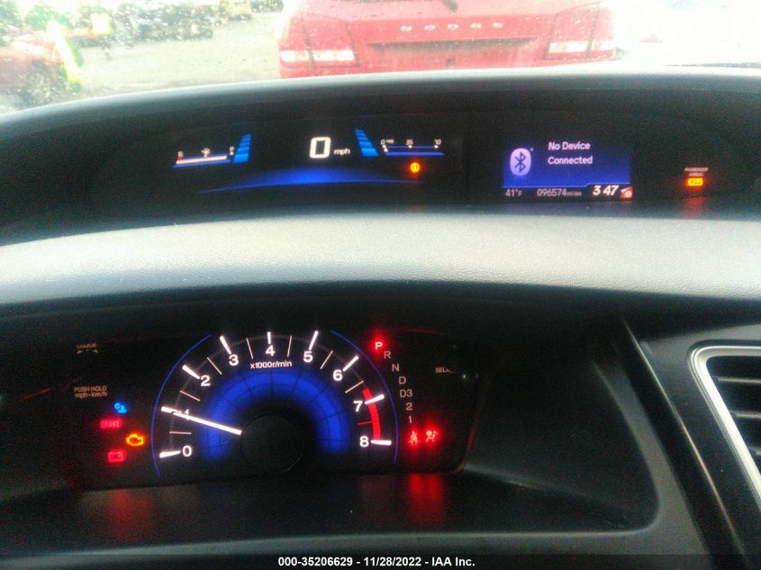2013 HONDA CIVIC SDN LX 19XFB2F58DE277771