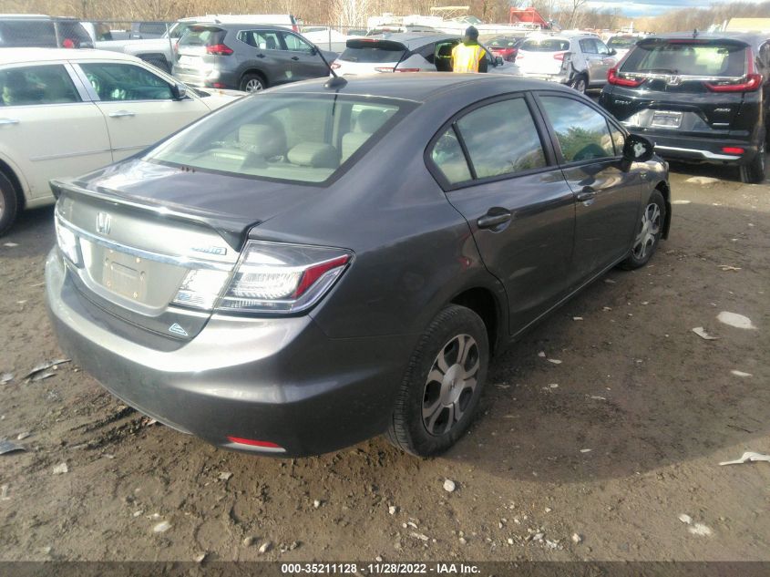 2013 HONDA CIVIC HYBRID 19XFB4F39DE202149