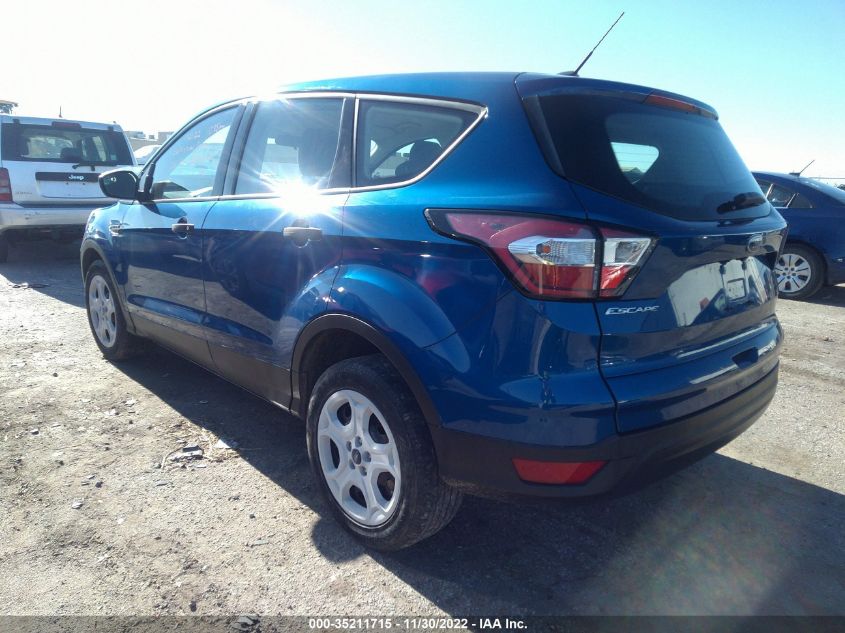 2017 FORD ESCAPE S - 1FMCU0F77HUD84817