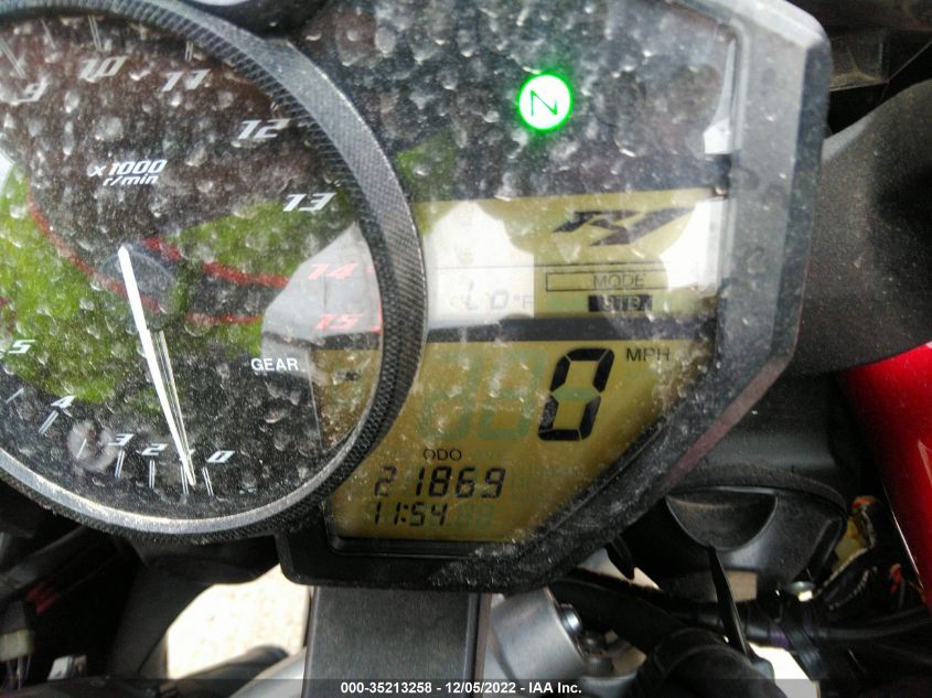 2009 YAMAHA YZFR1 JYARN23E49A005068