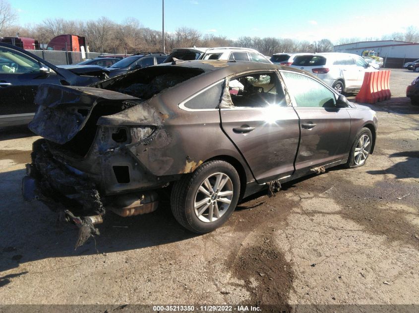 2015 HYUNDAI SONATA 2.4L SE - 5NPE24AF0FH176021