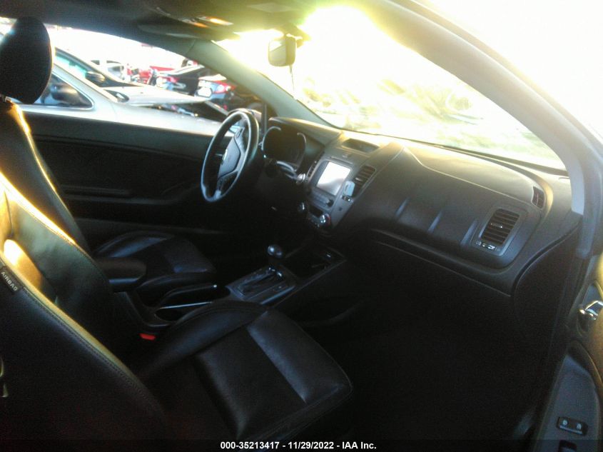 2015 KIA FORTE KOUP EX KNAFX6A81F5377653
