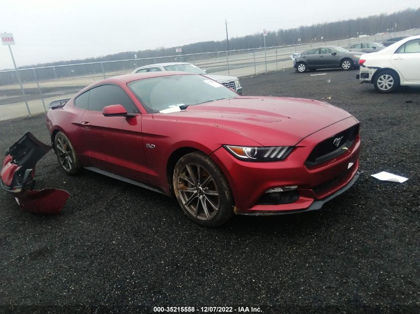 VIN 1FA6P8CF0H5276364 2017 FORD MUSTANG no.1