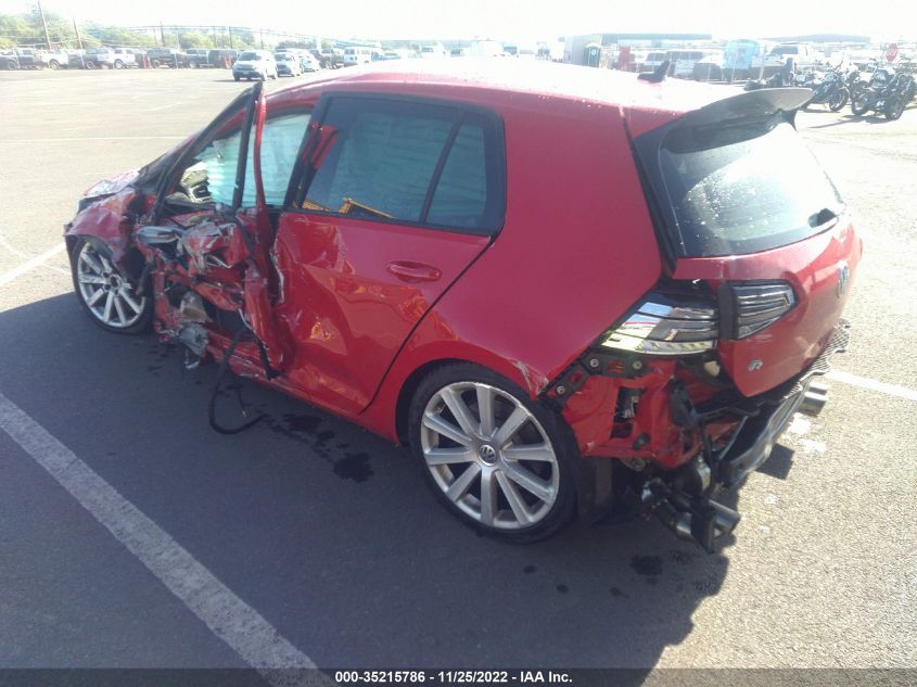 2019 VOLKSWAGEN GOLF R WVWVA7AU6KW174619