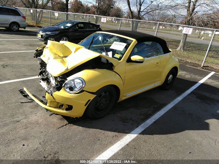 2015 VOLKSWAGEN BEETLE CONVERTIBLE 1.8T 3VW517AT4FM812425