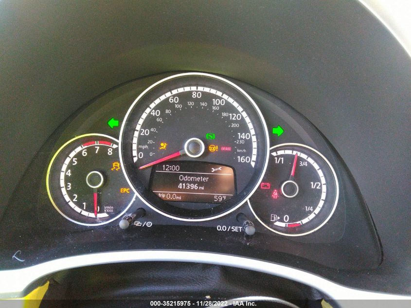 2015 VOLKSWAGEN BEETLE CONVERTIBLE 1.8T 3VW517AT4FM812425