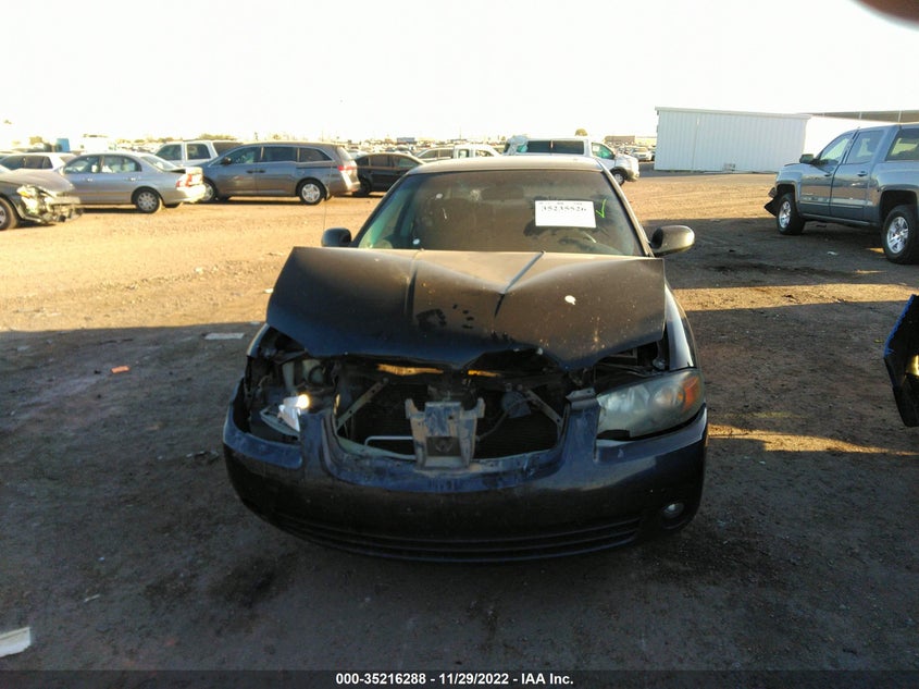 2005 NISSAN SENTRA VIN: 3N1AB51D55L587340