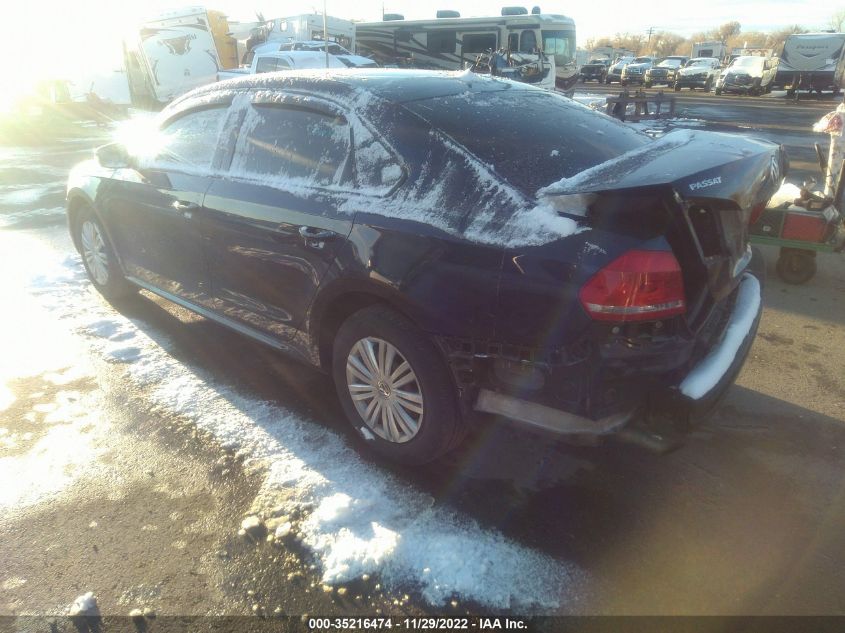 2014 VOLKSWAGEN PASSAT S - 1VWAH7A36EC022294