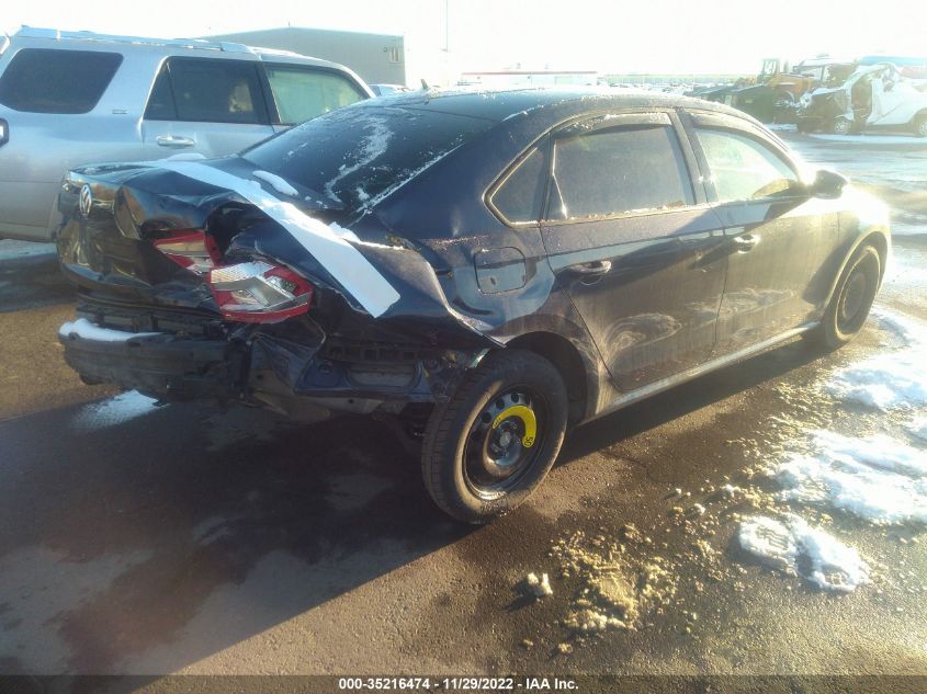 2014 VOLKSWAGEN PASSAT S - 1VWAH7A36EC022294