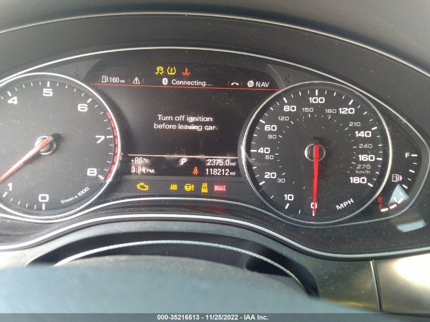 2014 AUDI A7 3.0 PRESTIGE WAU2GAFC9EN096942