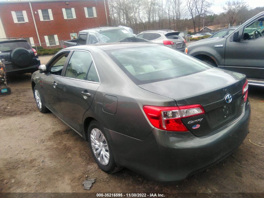 2014 TOYOTA CAMRY HYBRID LE/XLE/SE LIMITED EDITION 4T1BD1FK8EU138456