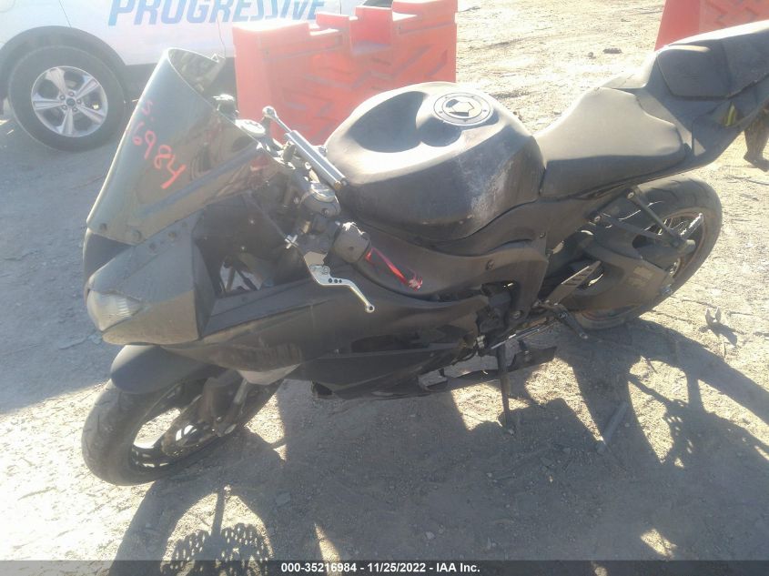 2012 KAWASAKI ZX600 R JKAZX4R18CA036291