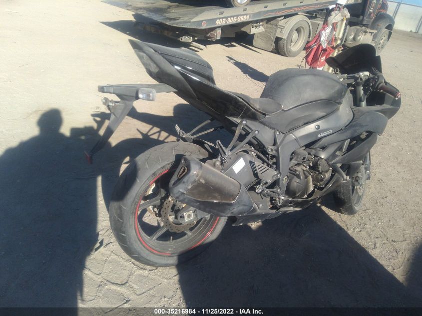 2012 KAWASAKI ZX600 R JKAZX4R18CA036291