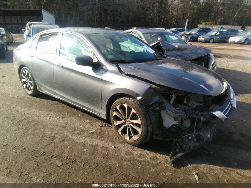 2015 HONDA ACCORD SEDAN SPORT - 1HGCR2E50FA140802