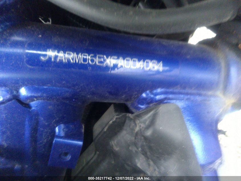 2015 YAMAHA FZ07 JYARM06EXFA004084