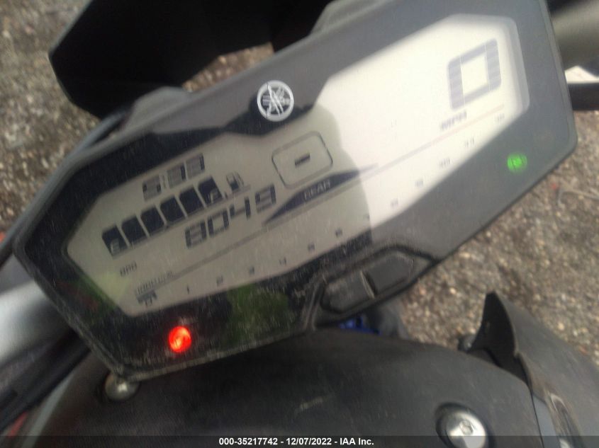 2015 YAMAHA FZ07 JYARM06EXFA004084