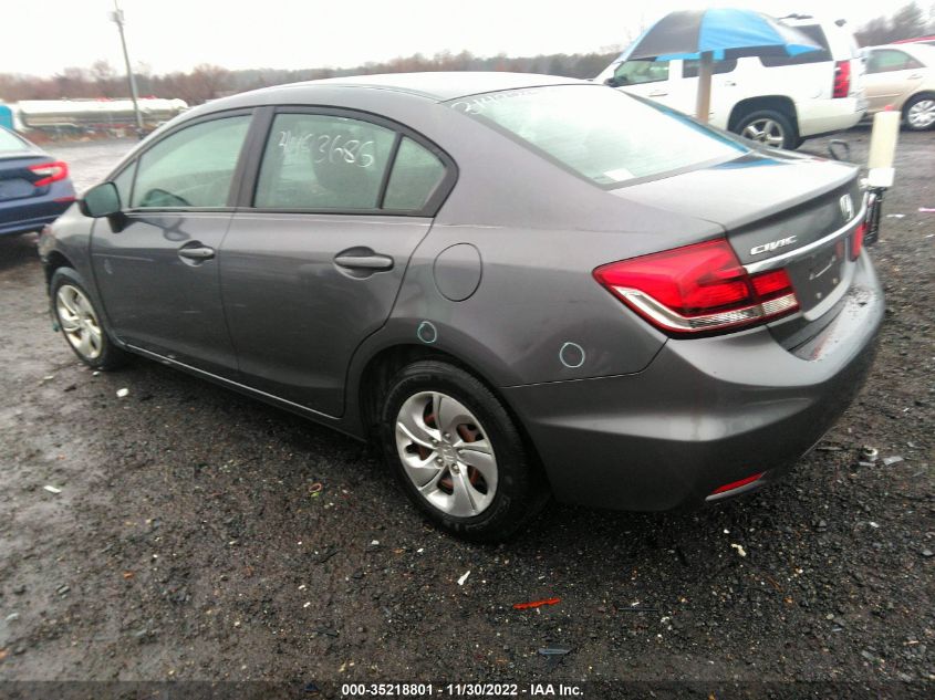 2014 HONDA CIVIC SEDAN LX 2HGFB2F55EH524137