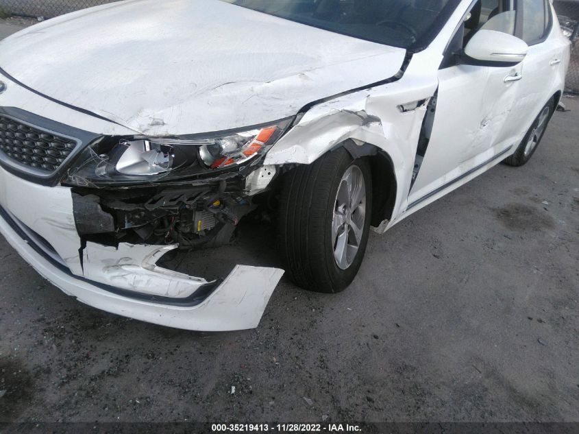 2015 KIA OPTIMA HYBRID KNAGM4ADXF5083389