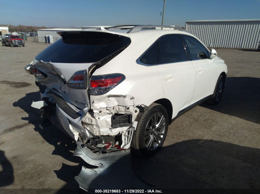 2013 LEXUS RX 350 - JTJZK1BAXD2416030
